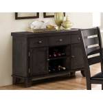 Ameillia Server - Grey/Brown